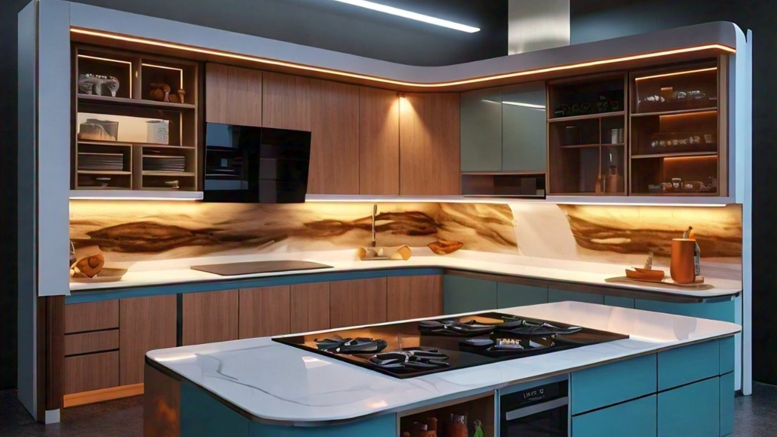 50 Stunning L Shape Modular Kitchen Designs: Ultimate Catalogue for Modern Homes